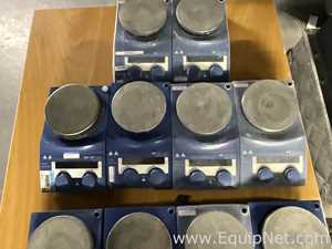lote de  10 Agitador e Placa de Aquecimento IKA RCT B