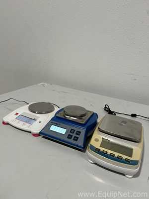 lote de  3 Balança de Laboratório Various 