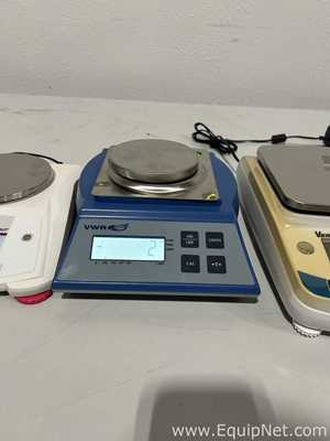 lote de  3 Balança de Laboratório Various 