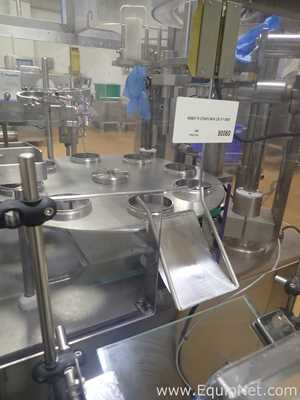 Hunter Filling Systems Model 2101 Destaker, Filler, Lid Placer and Ejector System