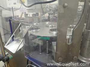 Hunter Filling Systems Model 2101 Destaker, Filler, Lid Placer and Ejector System