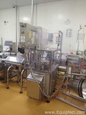 Hunter Filling Systems Model 2101 Destaker, Filler, Lid Placer and Ejector System