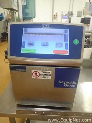 Linx 8940 IP65 High Speed Inkjet Printer with Belt Conveyor and Omron Inspection System