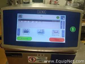 Linx 8940 IP65 High Speed Inkjet Printer with Belt Conveyor and Omron Inspection System