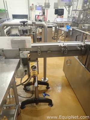 Linx 8940 IP65 High Speed Inkjet Printer with Belt Conveyor and Omron Inspection System