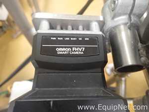 Linx 8940 IP65 High Speed Inkjet Printer with Belt Conveyor and Omron Inspection System