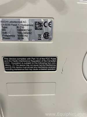 Banho Maria e Circulador Buchi Labortechnik AG R-210