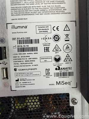 Secuenciador Illumina MiSeq