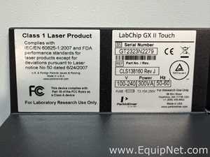 Perkin Elmer LabChip GX II Touch HT Protein and Nucleic Acid Characterization System