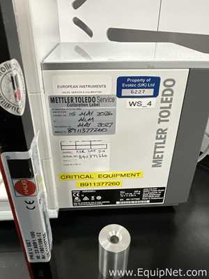 Mettler Toledo XSR205DU 220 Gram Balance with Haug PRX U SET Deioniser