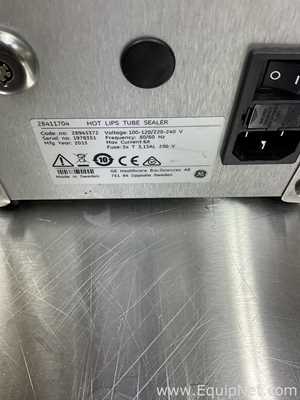 GE ReadyToProcess Hot Lips Tube Sealer