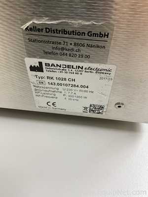 Bandelin Electronic Sonorex Super RK 1028 CH Ultrasonic Cleaner