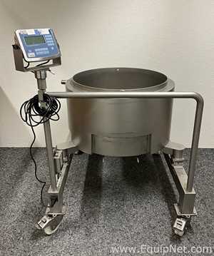 Pall Life Sciences 200L Stainless Steel Jacketed Single-Use Mixing Tank
