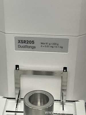 Báscula Mettler Toledo XSR205DU