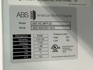 Freezer American BioTech Supply ABT-HC-MFP-20