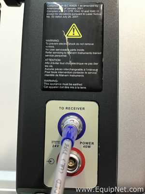 Analisador Malvern Instruments Limited SPRAYTEC