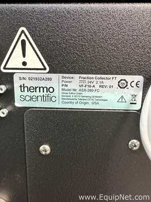 Coletor de Frações Thermo Scientific ASX-280-FC