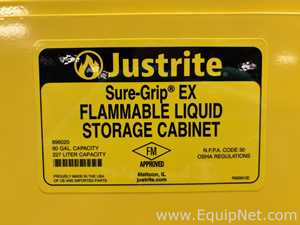 Gabinete de Almacenamiento de Inflamables JustRite Requisitos de aire 60 GALS.  60 Galones
