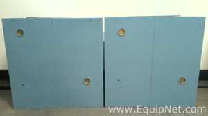 Lote de 2 Gabinete de Almacenamiento JustRite 892322