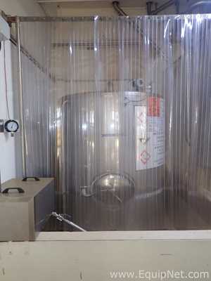 6000 Lt Approx Stainless Steel Caustic Soda Tank