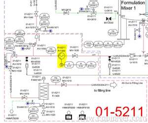 Netzsch 6000L Formulation 2 High Speed Mixing Vessel 5121 - Skid 4-1 Cooling-Buffer Transfer Station