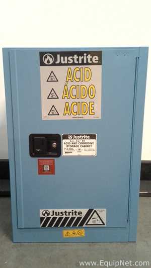 Gabinete de Almacenamiento de Inflamables JustRite Requisitos de aire 12 GALS