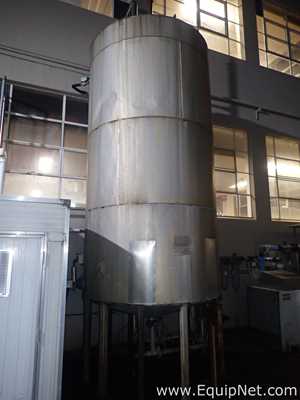 10000 Lt Approx Stainless Steel Hot Water Tank with Grundfos Pump