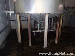 10000 Lt Approx Stainless Steel Hot Water Tank with Grundfos Pump