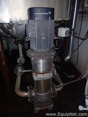 10000 Lt Approx Stainless Steel Hot Water Tank with Grundfos Pump
