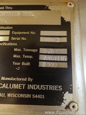 Imperial Calumet 60-100 Coffee Receiving Hopper with Young Blender - SCRAP