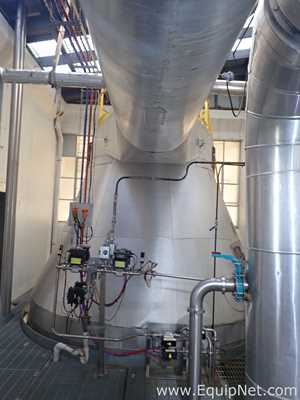 Coffee Spray Dryer with Baghouse, Dryer Gas Bunner, Dryer Fan, Heat exchanger and Hopper