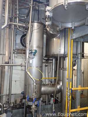 Coffee Spray Dryer with Baghouse, Dryer Gas Bunner, Dryer Fan, Heat exchanger and Hopper