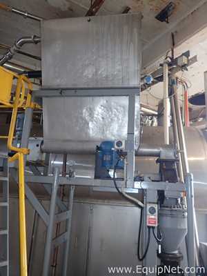 Coffee Receiving Hopper Agglomerator Inlet - Agglomerator
