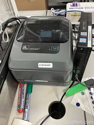 Zebra Technologies GK420t Adhesive Label Printer
