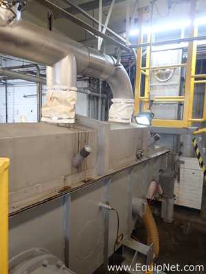 Rex Chainbelt Model QADC Agglomeration Fluid Bed Dryer - Agglomerator