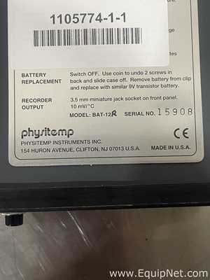 Physitemp BAT-12 Temp Meter w/case