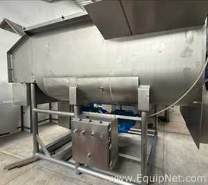 Misturador A-One Manufacturing Mezcladora horizontal doble paleta 50 HP