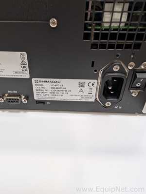 Shimadzu LCMS-2050 Single Quadrupole High-Performance Liquid Chromatograph Mass Spectrometer