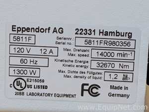 Eppendorf 5811F Laboratory Centrifuge