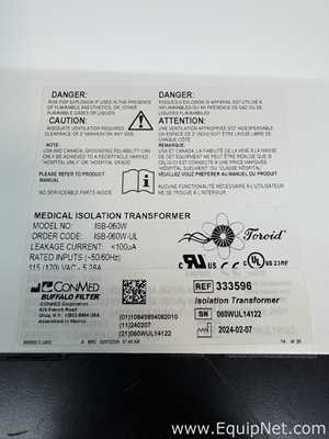 Filtro ConMed PSW0602 BDRI