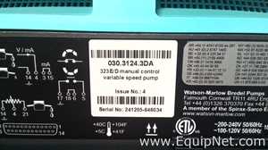 Watson Marlow 323E/D Peristaltic Pump