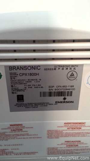 Lote de 2 Limpiador Ultrasónico Emerson Electric Co 