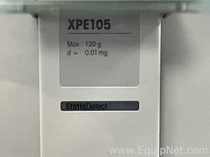 Mettler Toledo XPE105 120 Gram Balance with Haug PRX U SET Deioniser