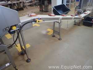 Moduline Stainless Steel Mat Top Conveyor Outfeed Bosch Vertical Packaging System - Bosch Line