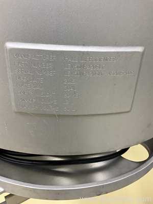 Pall Life Sciences LEV50NR420SLC 50L Single-Use Stainless Steel Mixing System with Pall Driving Unit