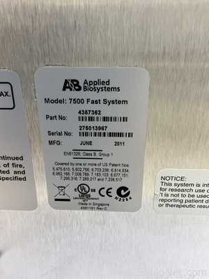 Applied Biosystems 7500 Fast Real-Time PCR System