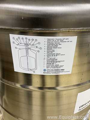 Tanque - Contenedor de Presión Cryo Anlagenau CS 160 SK