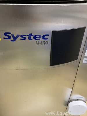 Systec V-150 Vertical Top-Loading Laboratory Autoclave