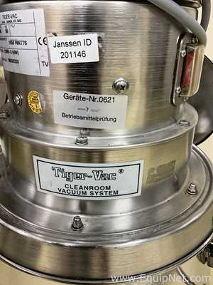 Tiger-Vac CWR-8 Cleanroom Vacuum Cleaner for Wet and Dry Recovery