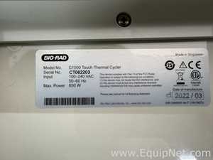 PCR und Thermocycler Bio-Rad C1000 Touch